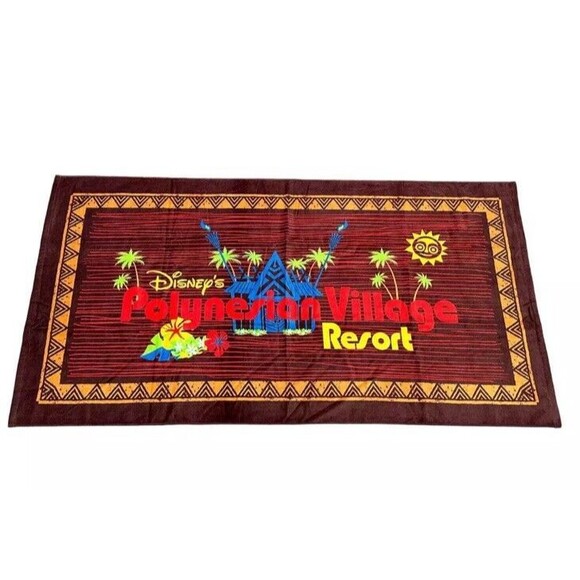 Disney Parks Polynesian Village Resort‎ Beach Towel New - Picture 1 of 1
